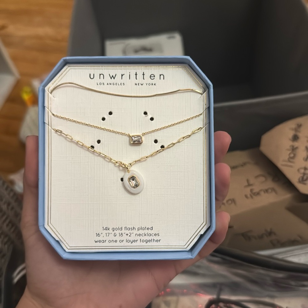 unwritten necklace pack